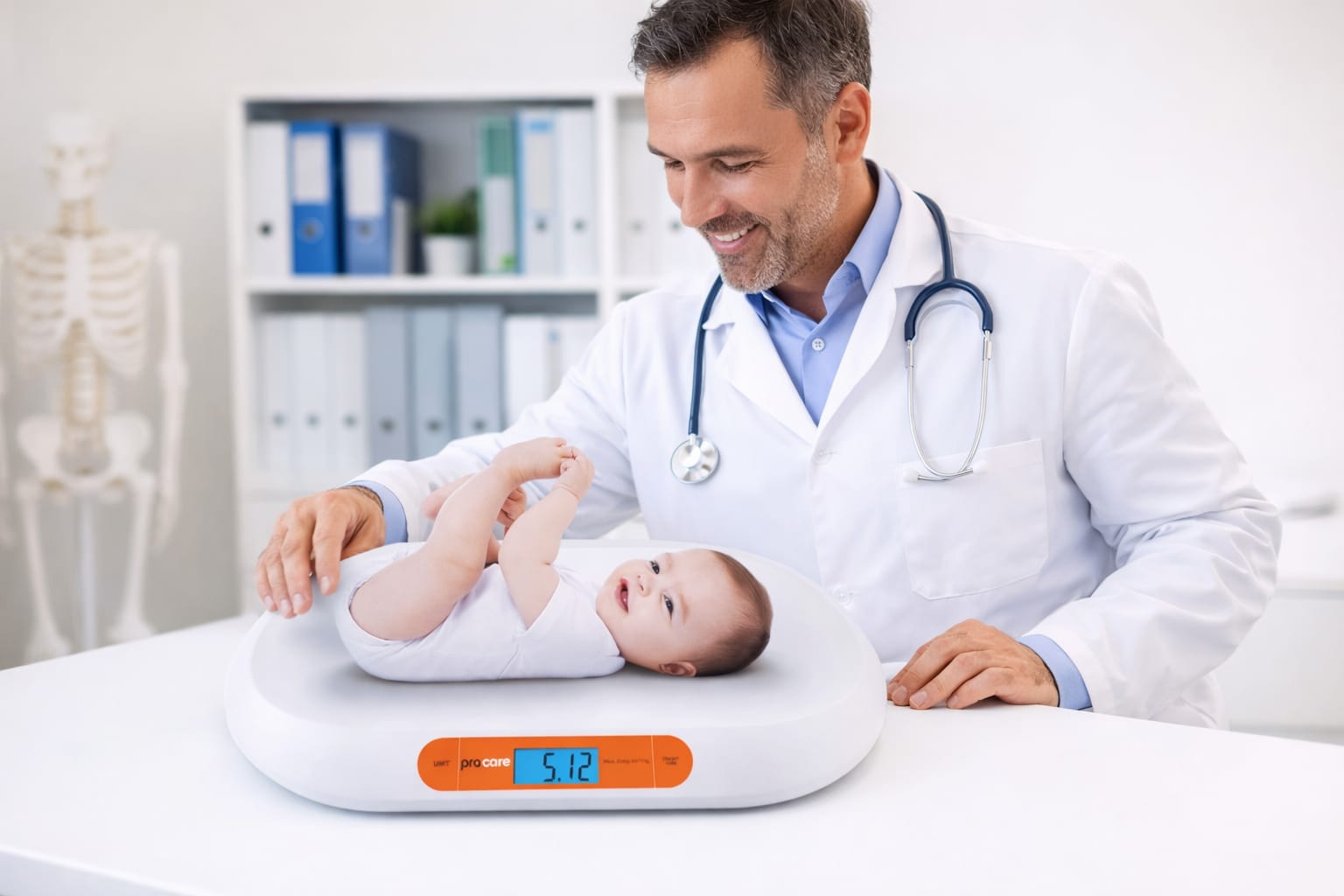 Picture of ProCare Digital Baby Scale (Max Capacity 20kg) Multicolor