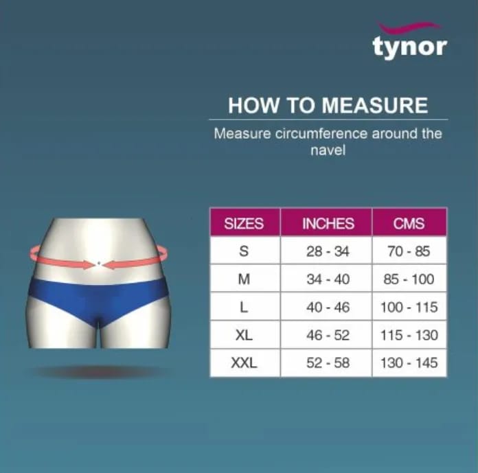 Picture of Tynor Cure Lumbo Sacral Belt – Premium Back Support Multicolor