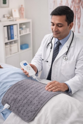 Picture of Electric Heating Pad for Pain Relief – Premium Comfort & Therapy Multicolor