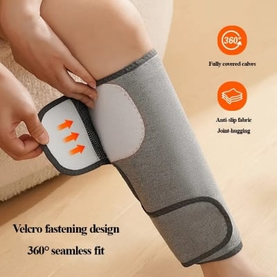 Picture of Leg Massager Air Compression for Blood Circulation and Pain Relief Pressotherapy Electric Kneading Airbag Calf Wrap Massage-Health Proo Multicolor