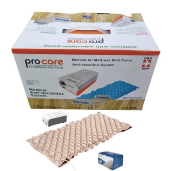 Picture of Procare Anti-decubitus system Medical Air Mattress With adjustable big Pump Multicolor