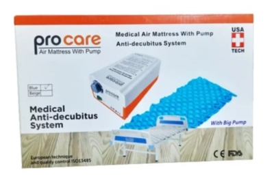 Picture of Procare Anti-decubitus system Medical Air Mattress With adjustable big Pump Multicolor