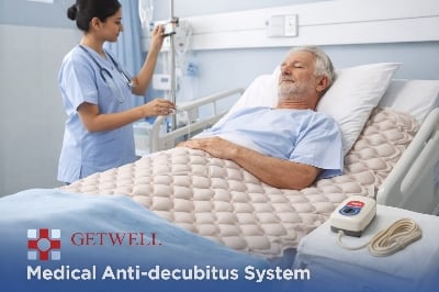 Picture of GETWELL Medical Air Mattress with Pump Model: GW-AM002 Multicolor