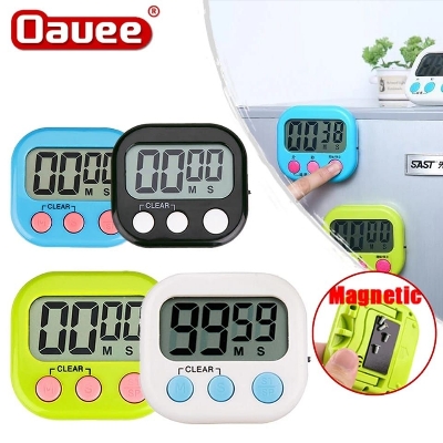Picture of Magnetic LCD Digital Kitchen Countdown Timer Stopwatch with Stand Practical Cooking Sports Alarm Clock Reminder Tools Multicolor