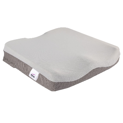 Picture of TYNOR Coccyx Cushion Seat, Grey, Universal Size, 1 Unit (Foam, Pack of 1) Multicolor