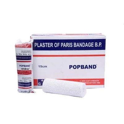 Picture of Popband - Plaster of Paris Bandage B.P. 15 cm/ 10 cm Multicolor