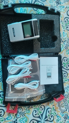 Picture of COMFY TENS Machine Back Pain Machine Physiotherapy Device TAIWAN Multicolor