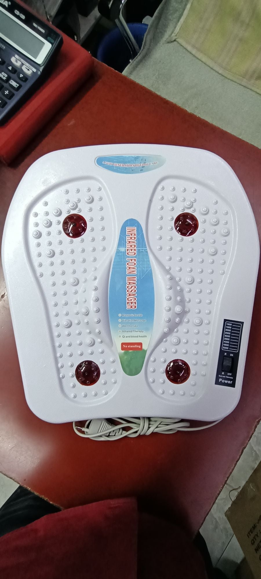 Picture of Infrared Foan Vibration & Heating Foot Massager 