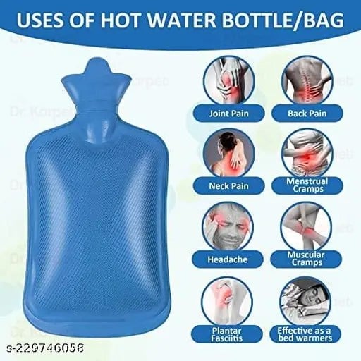 Picture of Hot Water Bag Rubber -1.5 Liter Light Ash