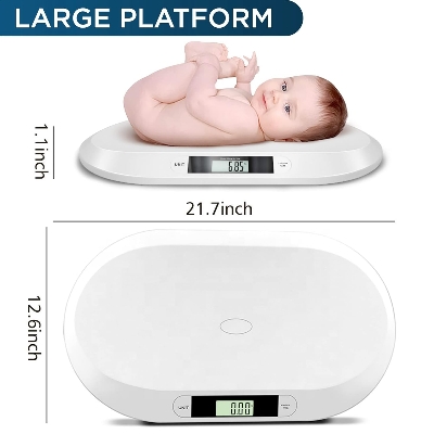 Picture of Digital Baby Weighing Scale for Infant Toddler With Weight Upto 20kg White