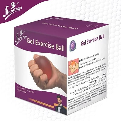 Picture of Flamingo Gel Exercise Ball - Universal (Red) Red
