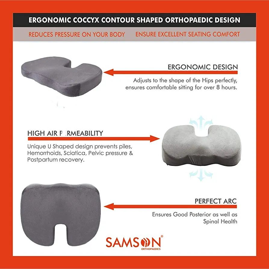 Picture of Coccyx Cushion Seat Multicolor