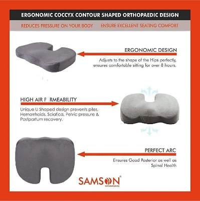 Picture of Coccyx Cushion Seat Multicolor