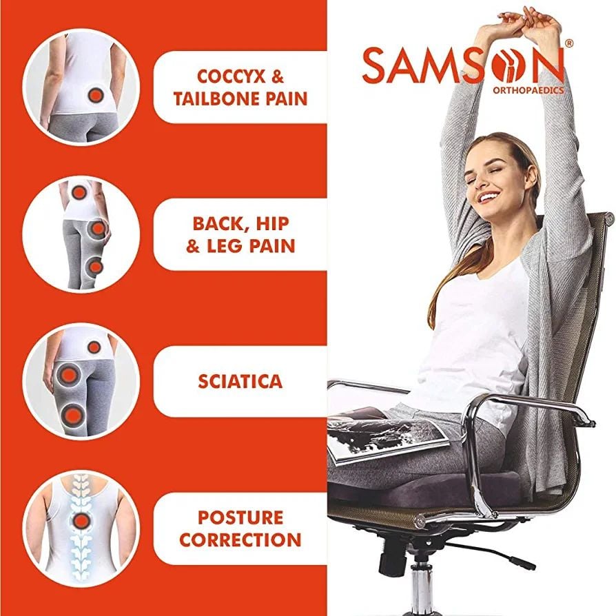 Picture of Coccyx Cushion Seat Multicolor