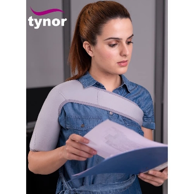 Picture of Shoulder support It keeps the shoulder joint warm and flexible, and aids in quick healing Multicolor