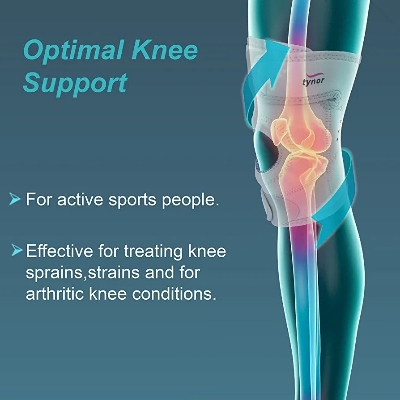 Picture of Tynor Knee Support Sportif Neoprene is a designer knee support to provide firm compression, mild support and warmth to the knee joint, to allay pain and inflammation, generally associated with old age, arthritis. Ideal for sports and for sports related Multicolor