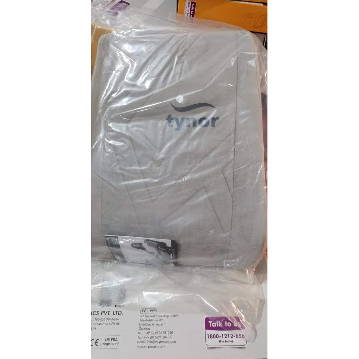 Picture of Tynor Back Rest is a light weight and portable support, which maintains the spine in its neutral position. It is not worn but placed on car seat, chair, bed or floor etc. Multicolor