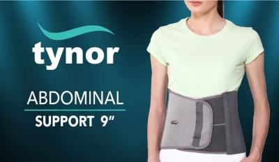 Picture of Tynor Abdominal Support Belt (9” / 23 cm) Multicolor