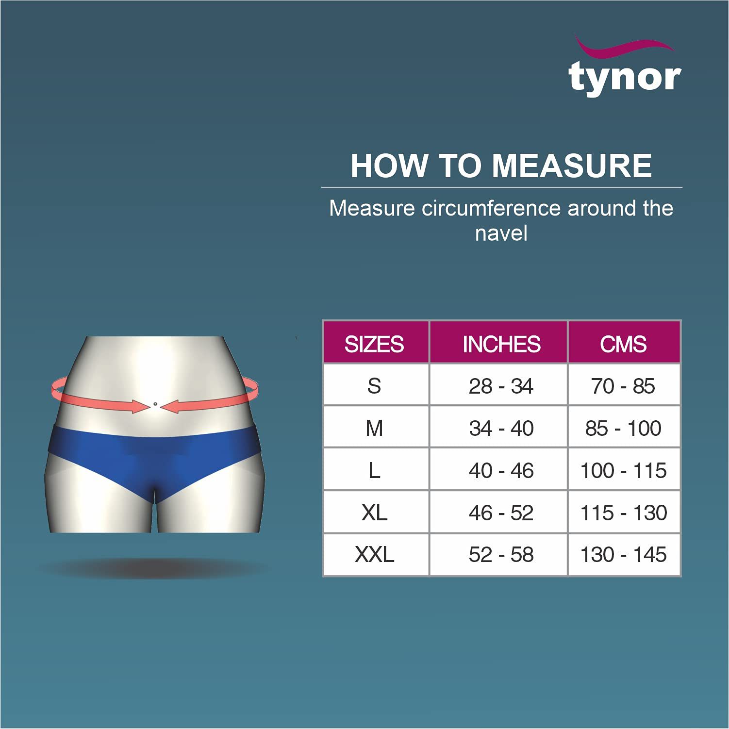 Picture of Abdominal Support Tynor Abdominal support?is a compression belt to support the abdomen and compress the abdominal muscles. Its used as a post operative aid, by mothers after delivery and for waist line reduction Multicolor