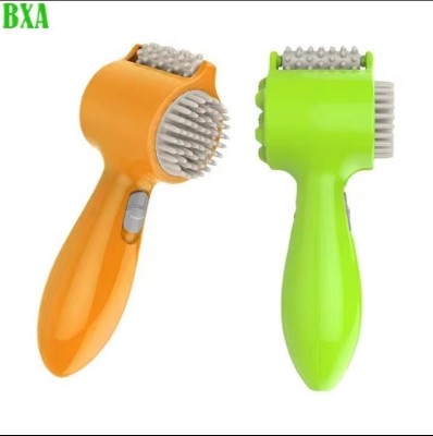 Picture of 4-In-1 Head Massager Electric Massage Roller Pounding Vibration Hammer Neck Lumbar Massage Scalp Massage Comb Gift Multicolor