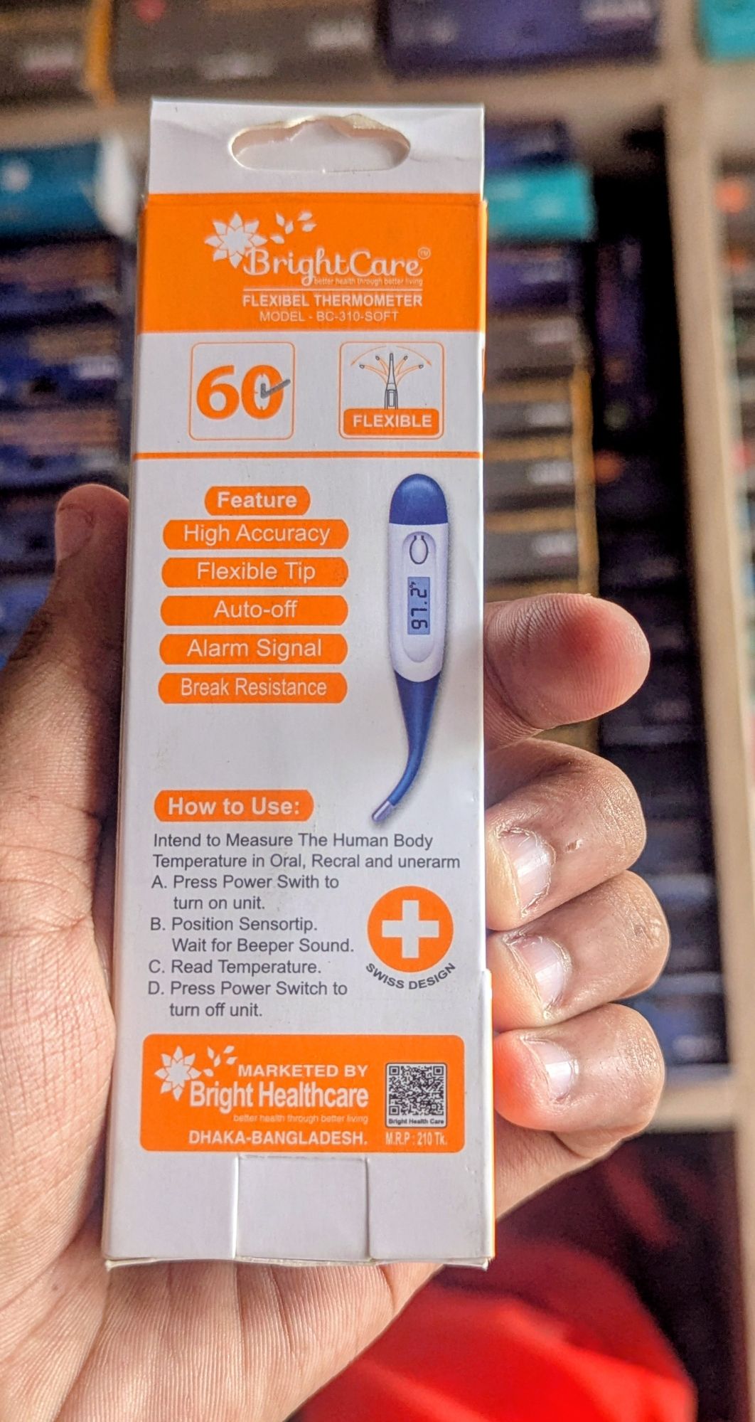 Picture of Flexible Thermometer Multicolor