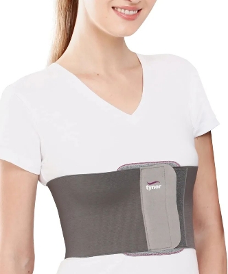 Picture of Tynor Rib Belt, Grey, Medium,Large,extra large, 1 Unit Multicolor