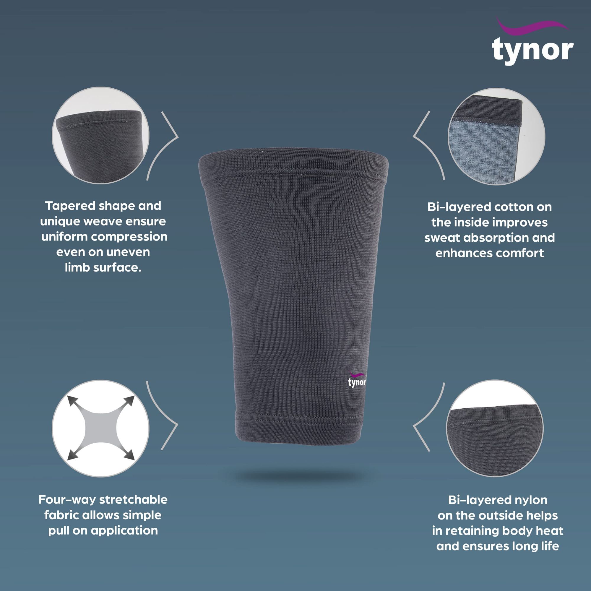 Picture of Thigh Support tynor Multicolor