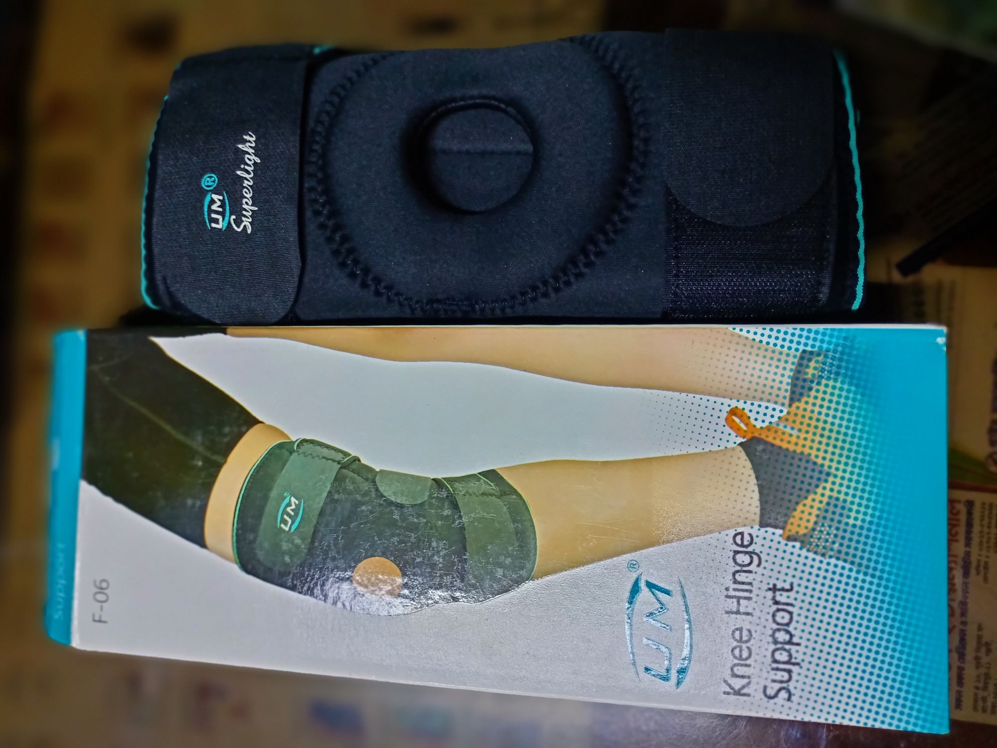 Picture of UM Knee Hinged Support Universel -Low  price in Bangladesh Black