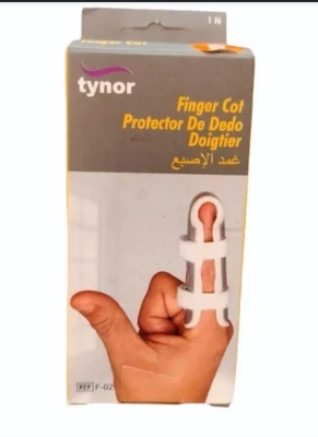 Picture of Tynor Finger splint,Finger cot (Finger immobilization) White