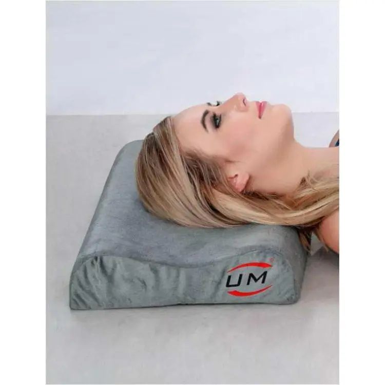 Picture of UM Contoured Cervical Pillow  Muscular Strain Relief Grey