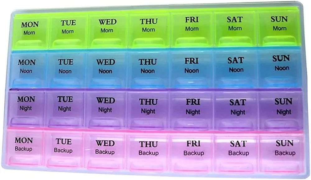 Picture of Pill Medicine Box 7 Days Marking 