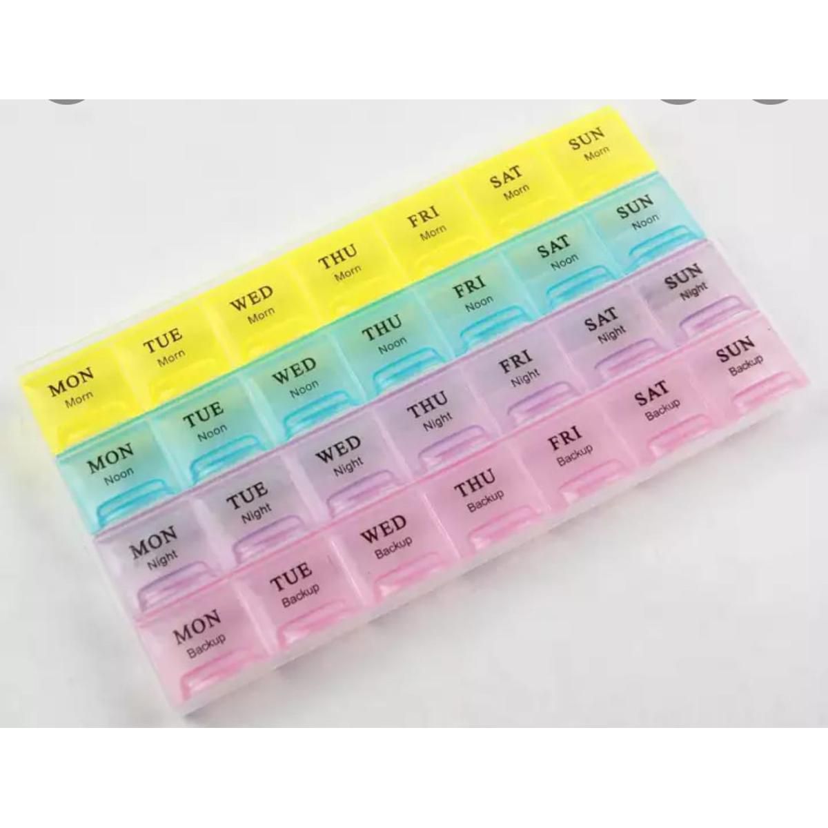 Picture of Pill Medicine Box 7 Days Marking 