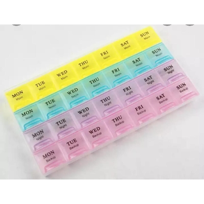 Picture of Pill Medicine Box 7 Days Marking 