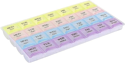 Picture of Pill Medicine Box 7 Days Marking 