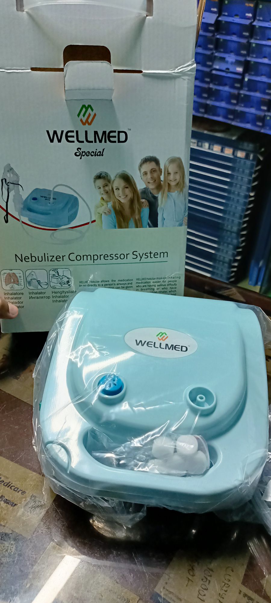 Picture of Nebulizer compressor system 