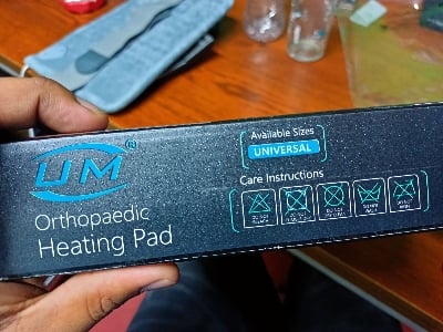 Picture of Orthopedic Heating pad,(with pain relief adjustable )UM Grey