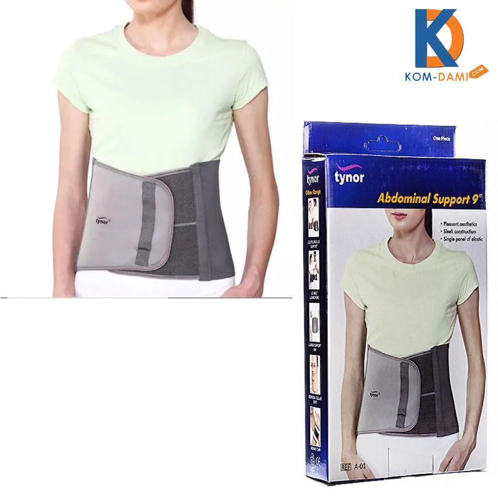 Picture of Tynor Abdominal Support 9 for Post Operative / Post Pragnancy Grey