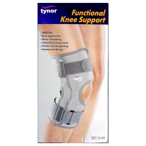 Picture of Tynor Functional Knee Support For  Lateral Support and ImMobilization Grey