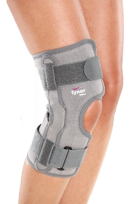 Picture of Tynor Functional Knee Support For  Lateral Support and ImMobilization Grey