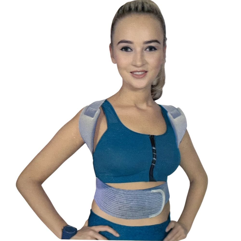 Picture of United Medicare UM - Back Support Posture Brace Grey
