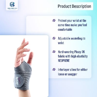 Picture of Tynor Wrist Brace with Thumb Light Ash