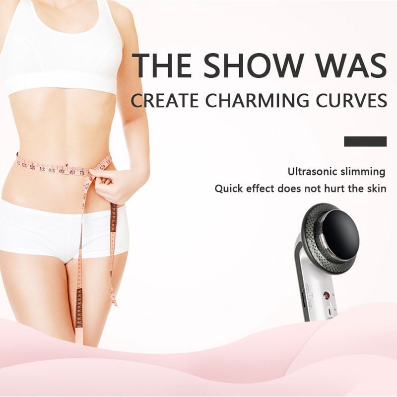 Picture of Face Reduction 3 in 1 EMS Infrared Ultrasonic body Massager Anti cellulite Fat Burner Weight Loss Infrared Slimming Machine White