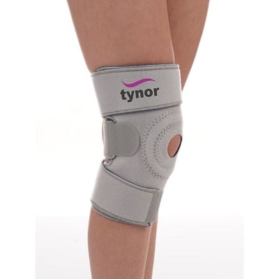 Picture of Tynor Best Knee wrap (Neoprene)|Australian Healthcare supplies Grey