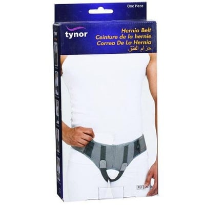 Picture of Tynor Hernia Belt  Gentle & Constant Hernia Relief Grey