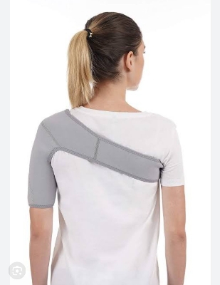 Picture of Tynor Shoulder support,  with shoulder pain adjustable relief support -Low price in Bangladesh Grey
