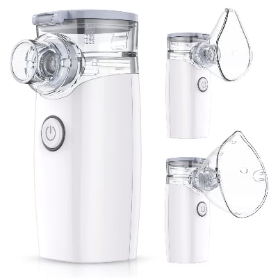 Picture of Ultrasonic Portable Mesh Nebulizer White