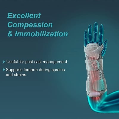 Picture of TYNOR Forearm Splint Universal Support & Immobilization Multicolor