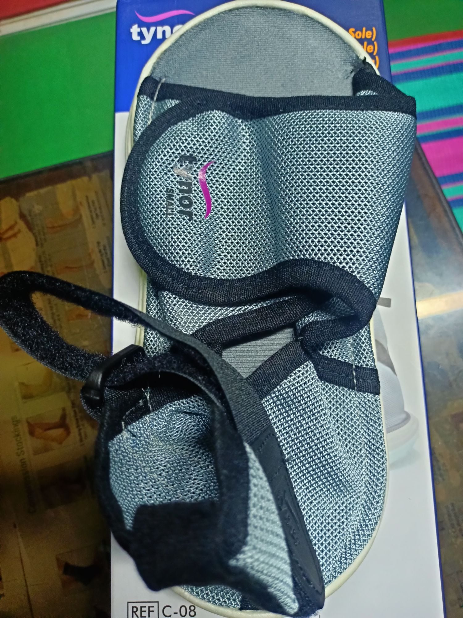 Picture of Tynor Cast Shoe Rocker Sol (protection, walk, light weight) Multicolor