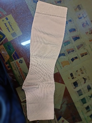 Picture of Therafirm Knee High Stocking 20-30 mmHg Firm Compression Support Nylons Grey