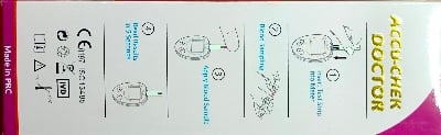 Picture of Accu Chek Doctor Instants Blood Glucose Monitor Digital Meter 